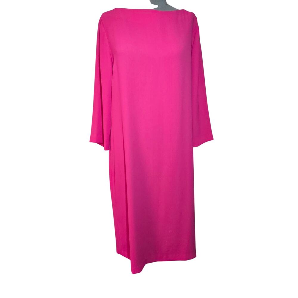 Pink Shift Knee Length Dress Size 14